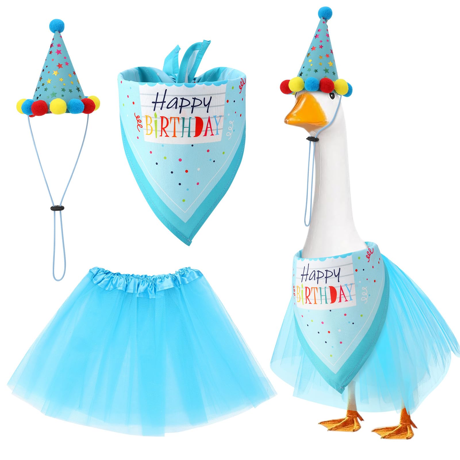 Hoemwarm tenue anniversaire face avant montrant une décoration festive