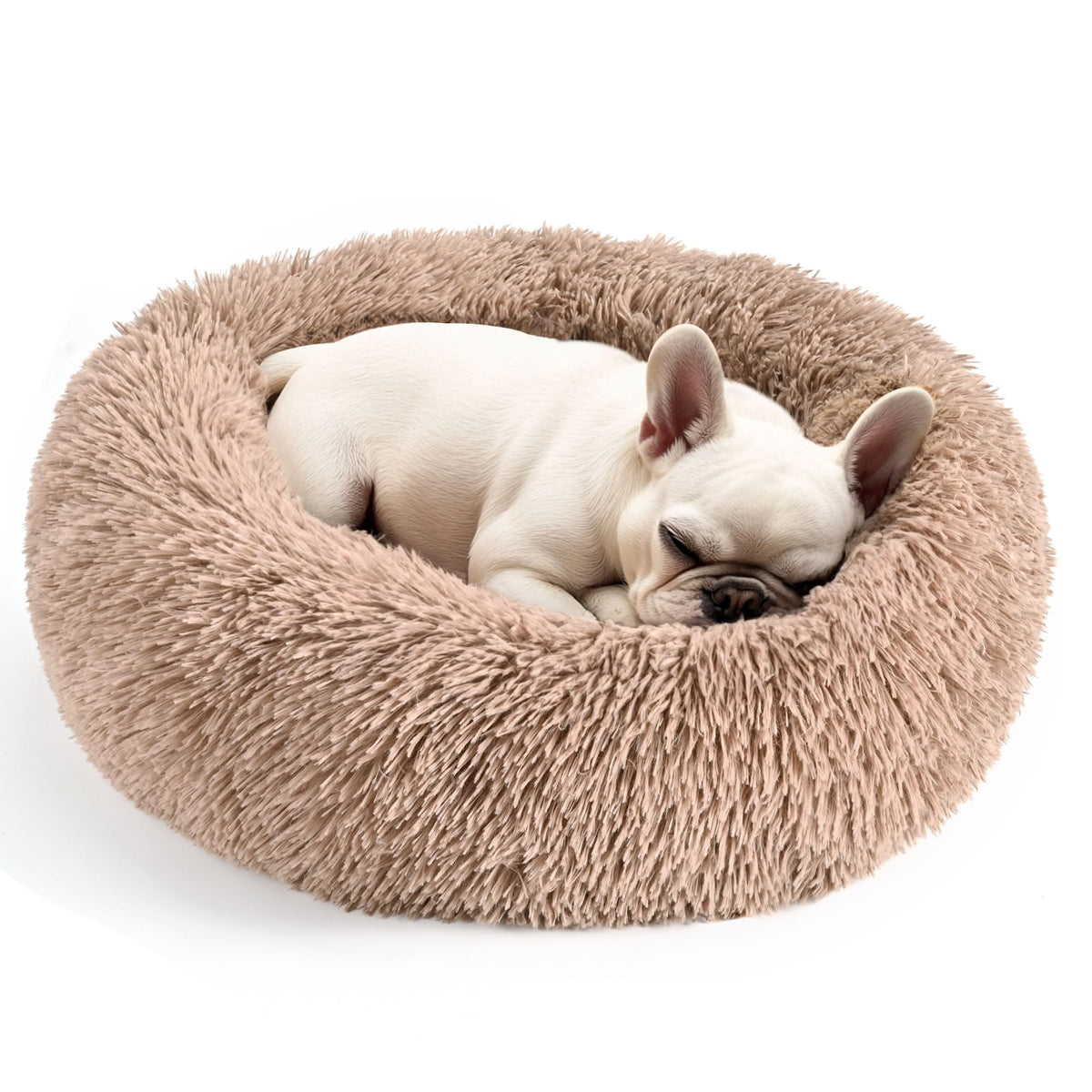 Hoewina lit donut face avant montrant confort et style camel