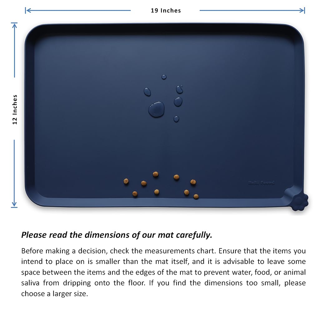 Hoki Found comparaison d'échelle montrant dimensions pratiques du tapis