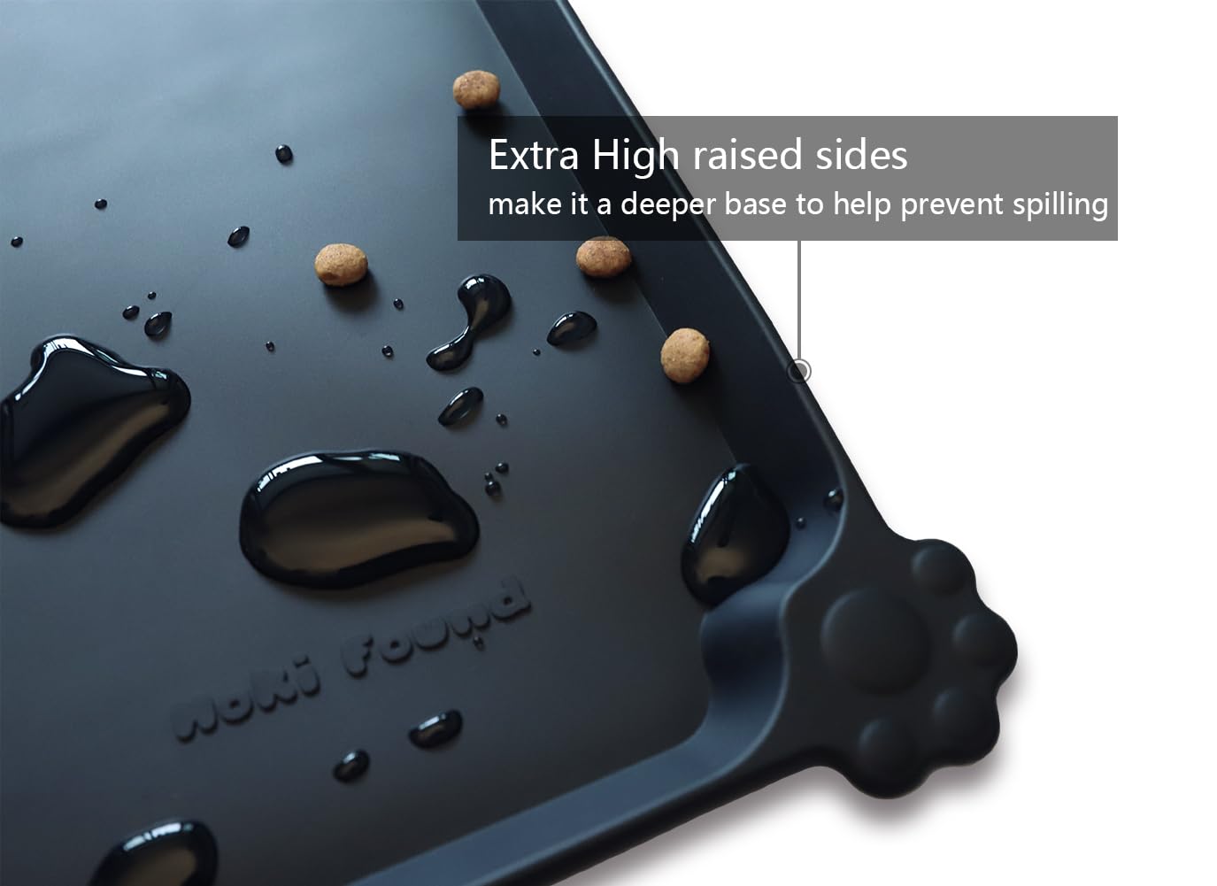 Hoki Found gros plan texture silicone montrant finition non toxique et durable