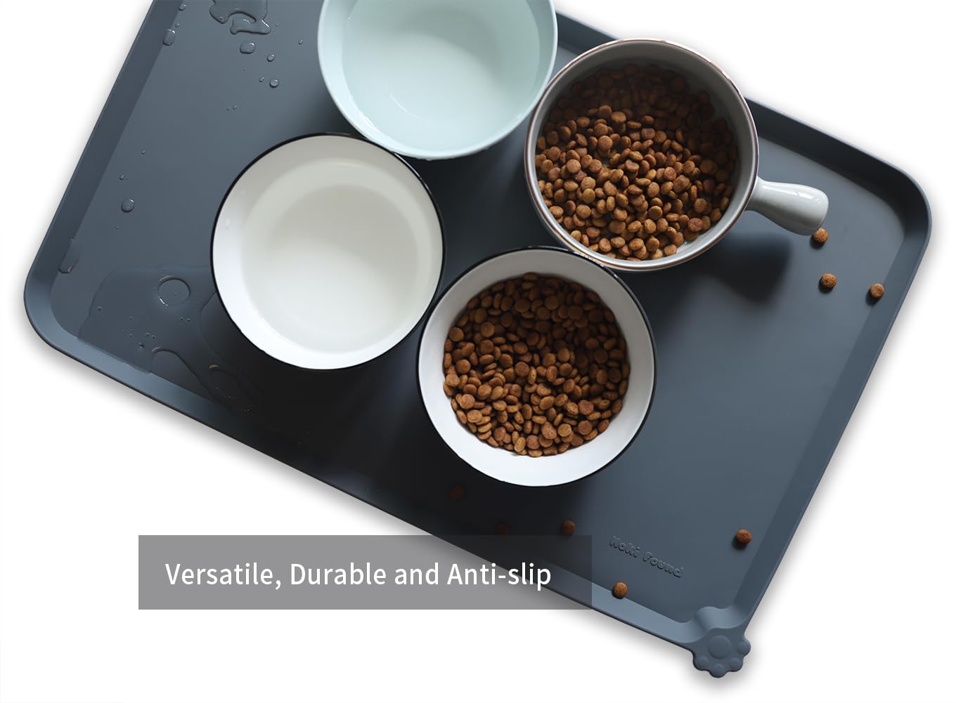Hoki Found comparaison taille 22x14 pouces montrant espace pour plusieurs gamelles