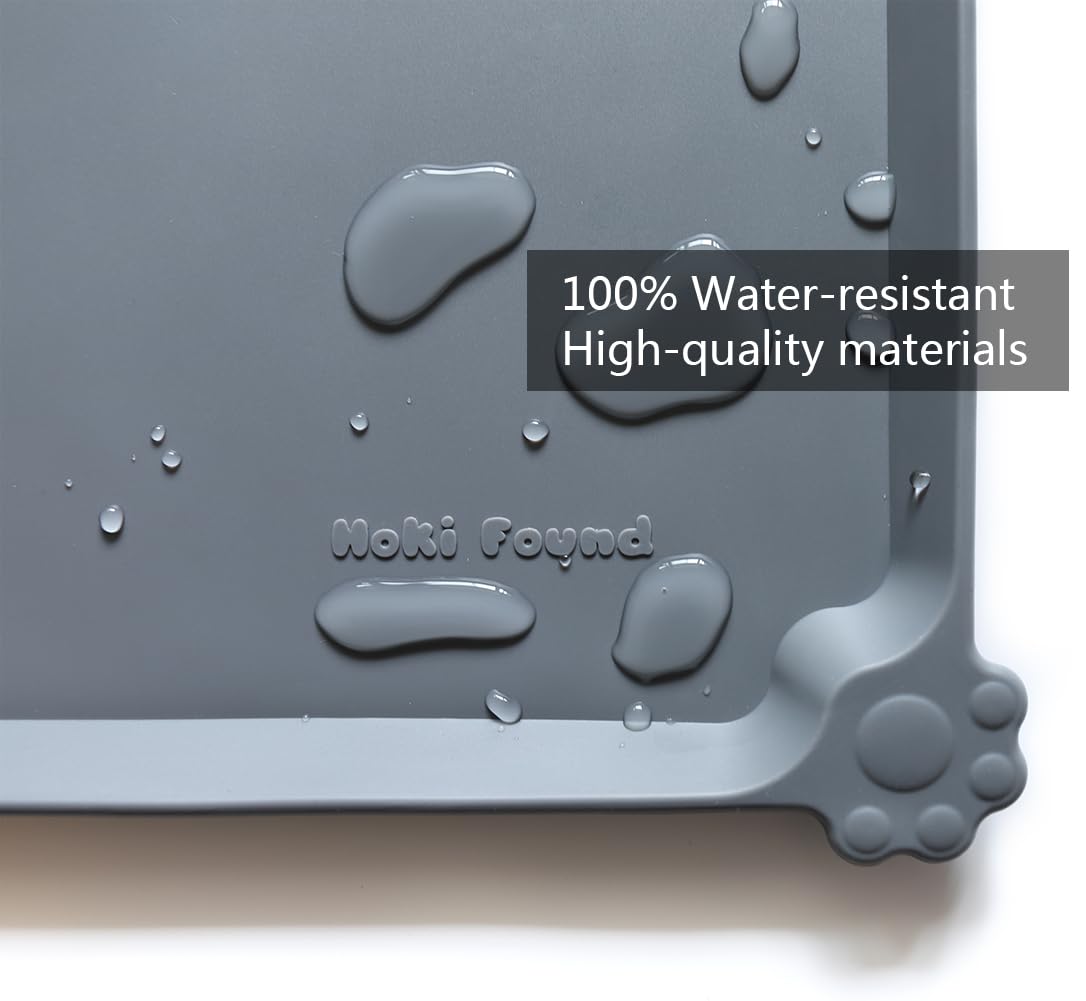Hoki Found texture en silicone antidérapante assurant stabilité des gamelles