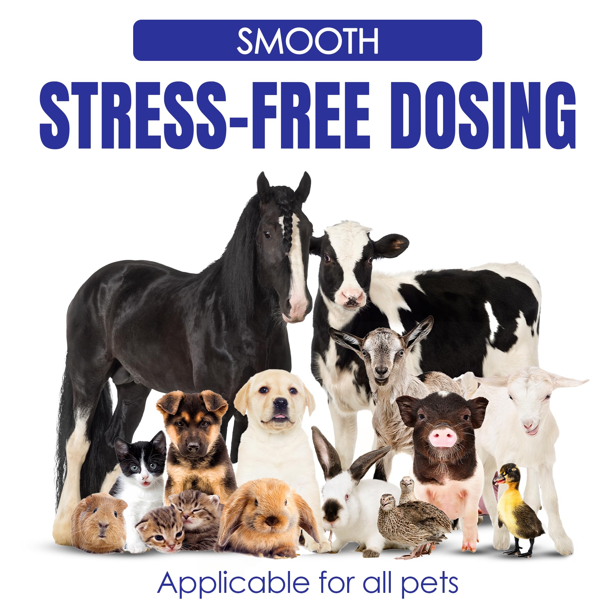 HOLISTIC PET CARE mise en scène en ferme illustrant usage multi-animaux pratique
