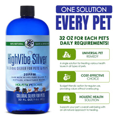 HOLISTIC PET CARE seringue fournie pour application précise et sans gâchis