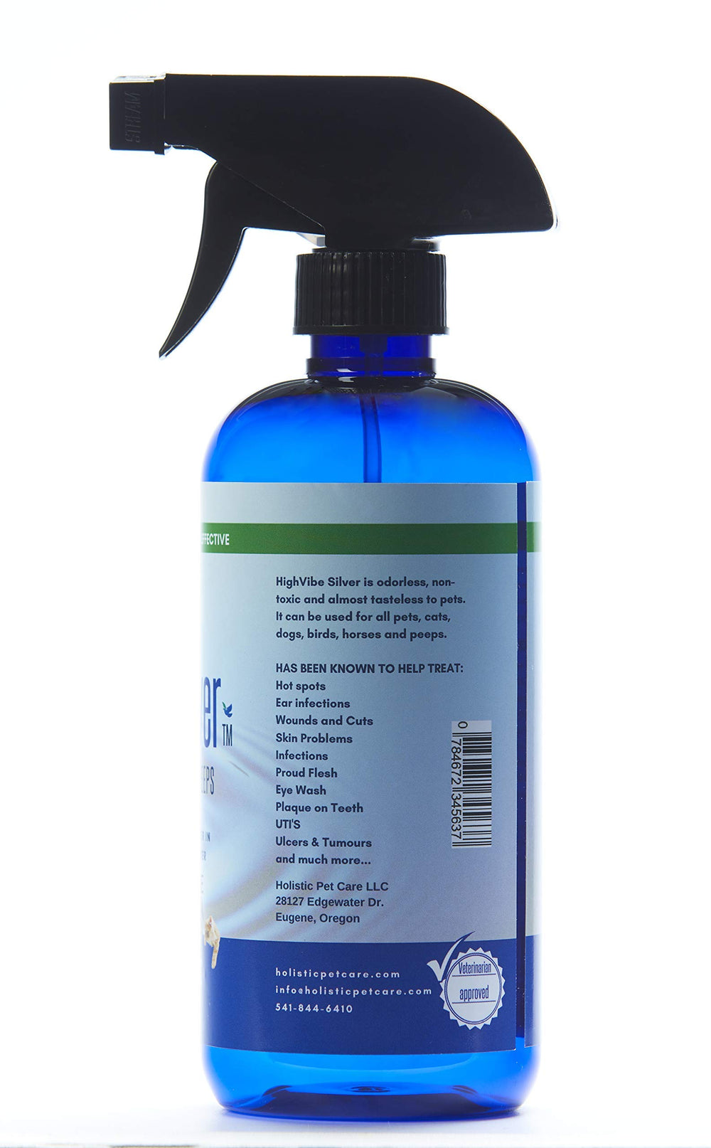 HOLISTIC PET CARE spray utilisé pour bain de pattes soulageant la zone irritée