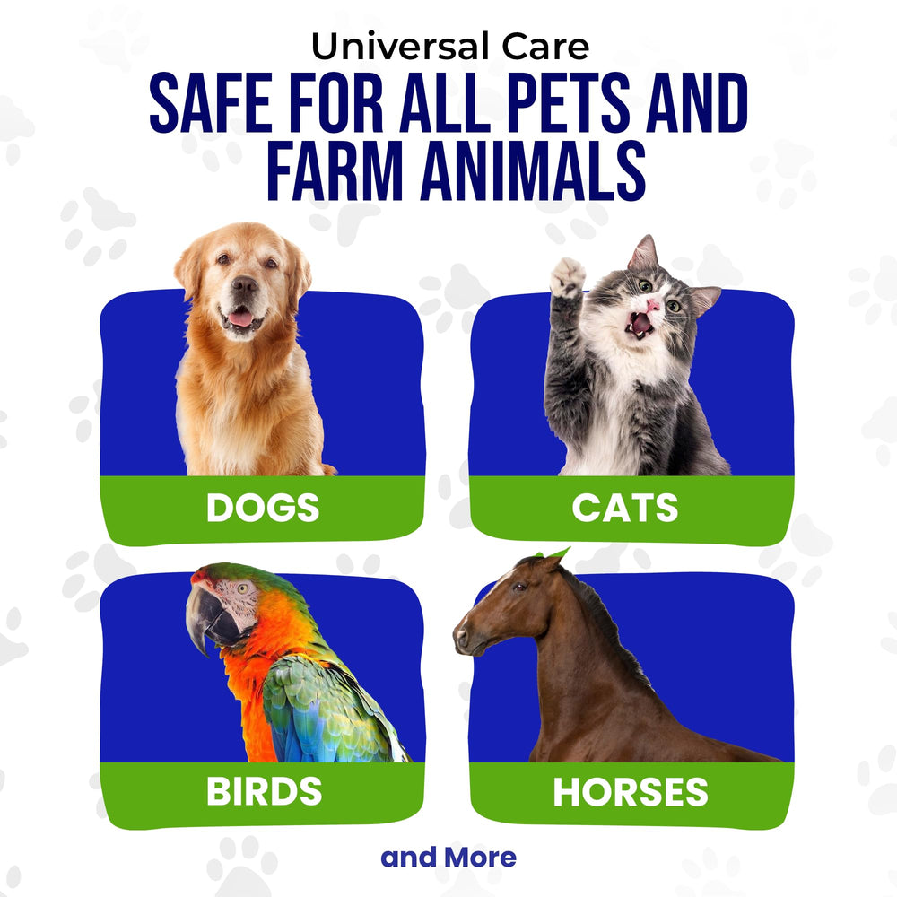 HOLISTIC PET CARE comparaison de taille du flacon pour choix du format