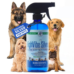 HOLISTIC PET CARE flacon avant montrant l’emballage et l’usage pratique
