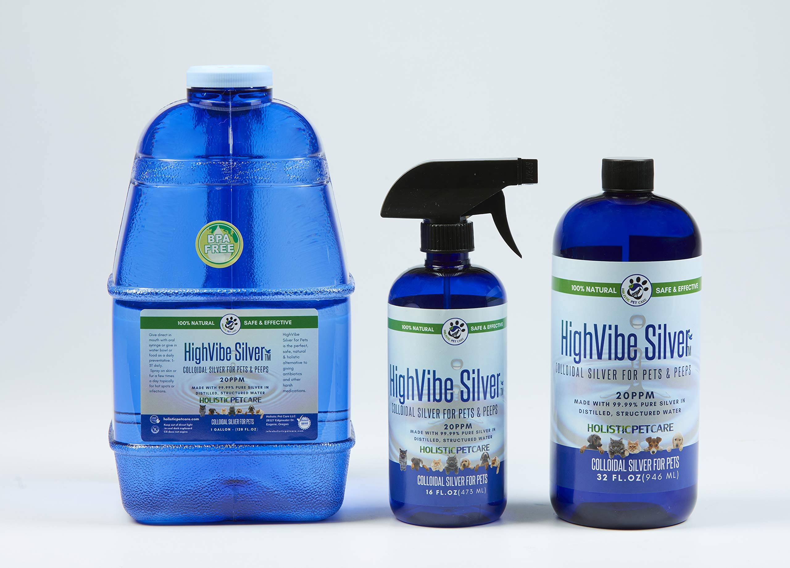 HOLISTIC PET CARE packaging ouvert montrant le flacon et accessoires utiles