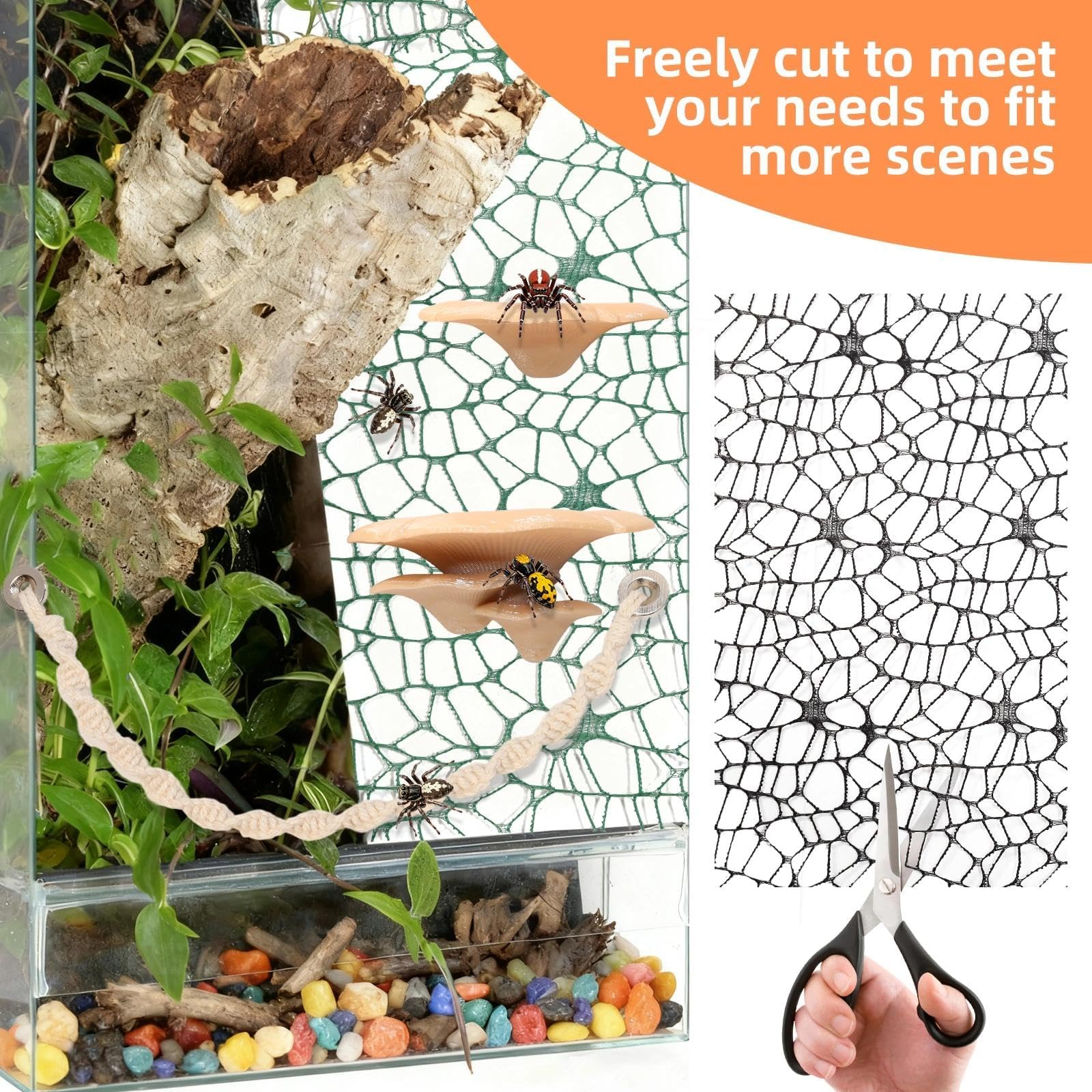 Hollima liane verte flexible modulable créant itinéraires d'escalade naturels