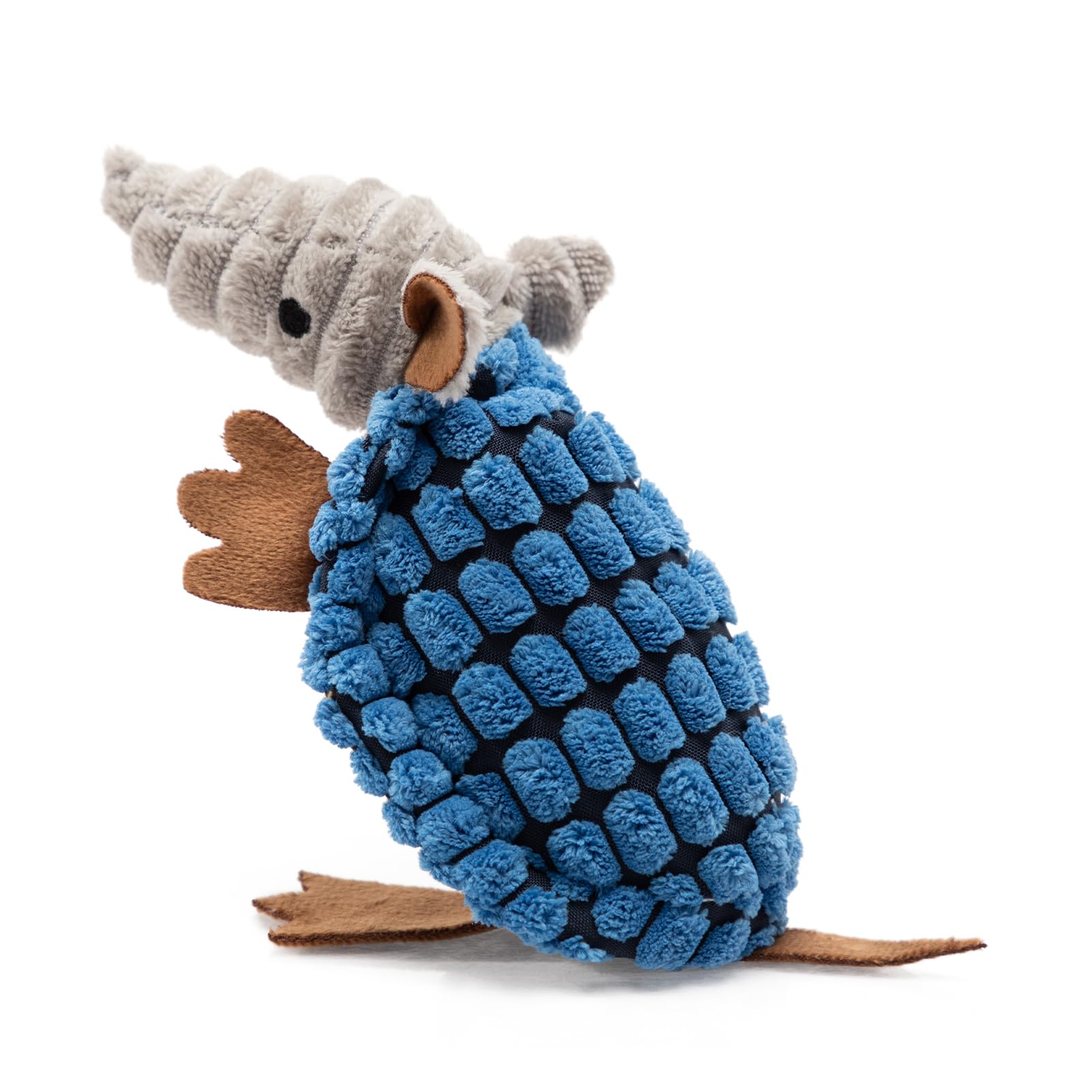 Hollypet armadillo face du jouet montrant la couleur et la forme attrayante