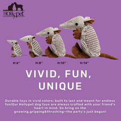 Hollypet armadillo gros plan texture apaisante pour gencives