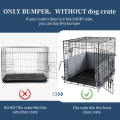 HOMBYS pare‑chocs attaché dans cage offrant maintien sûr
