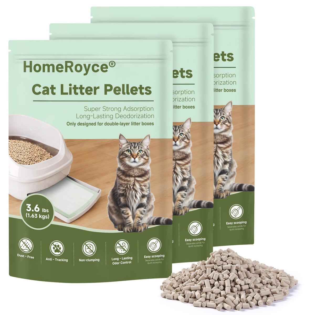 HomeRoyce emballage face montrant information produit et durée 30 jours