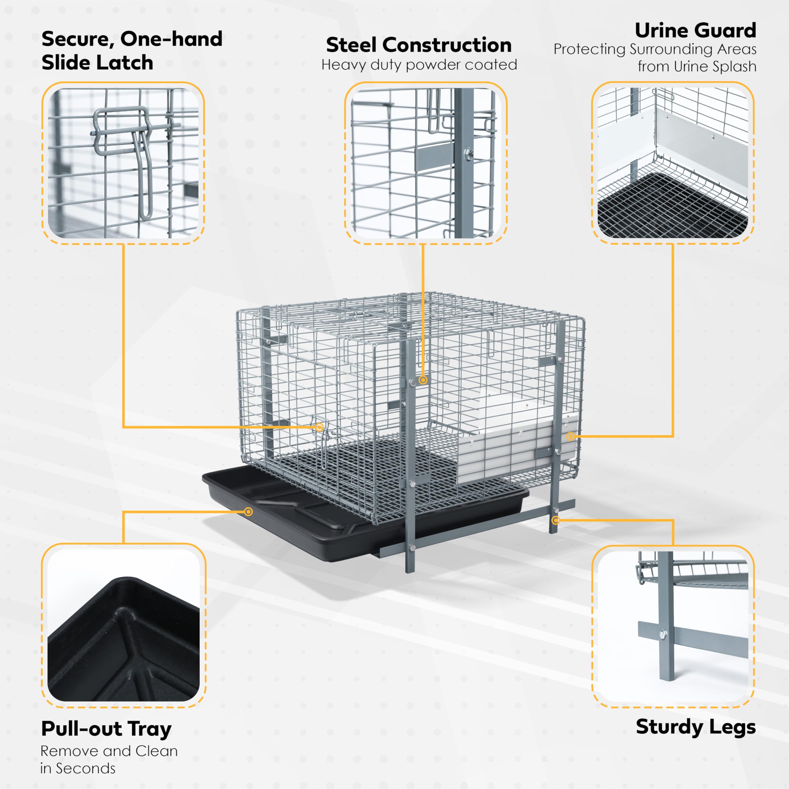 HOMESTEAD deux cages empilées montrant gain de place pour élevage