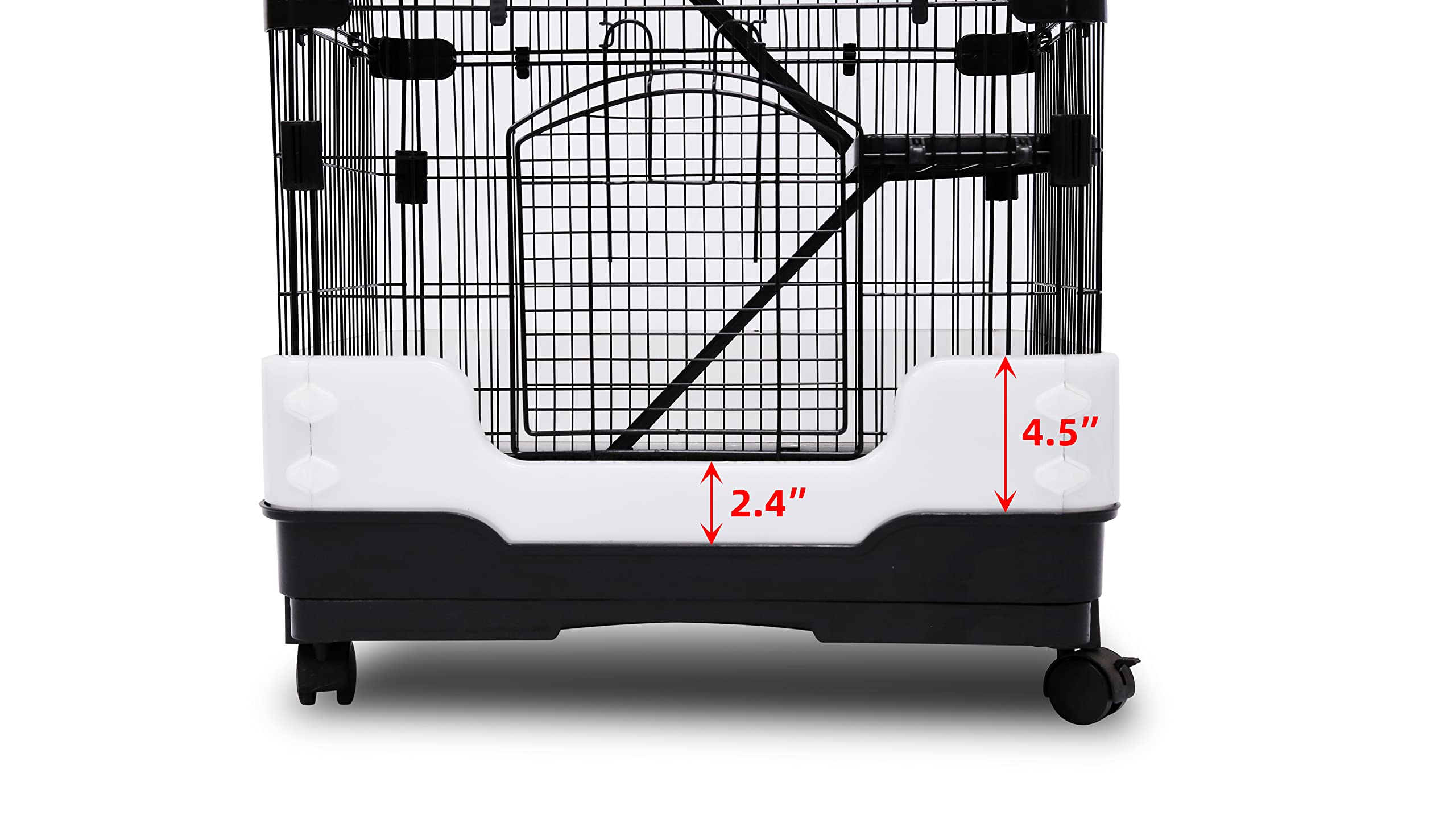 Homey Pet scène d'utilisation avec rongeur montant la rampe en sécurité