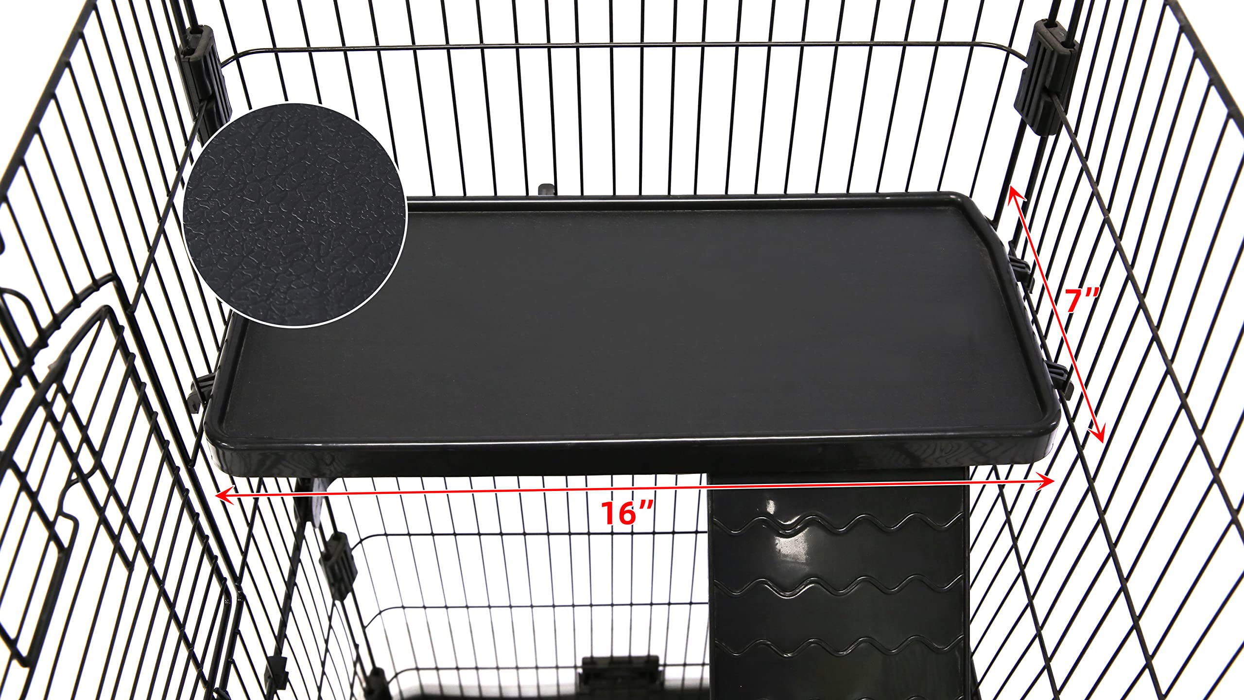 Homey Pet grille plastique amovible filtrant déchets et nourriture