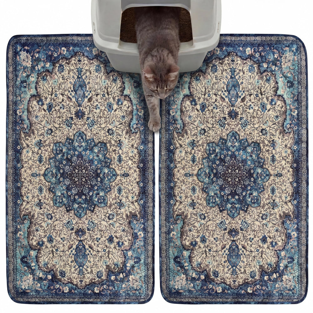 Hompet vue avant du tapis litière montrant protection et design pratique