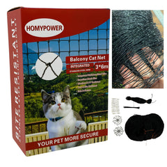 HOMYPOWER filet balcon face avant montrant protection sûre et discrète