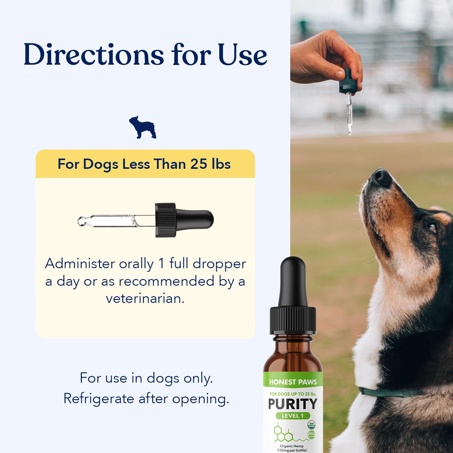 Honest Paws étiquette ingrédients naturels riche en oméga bénéfique