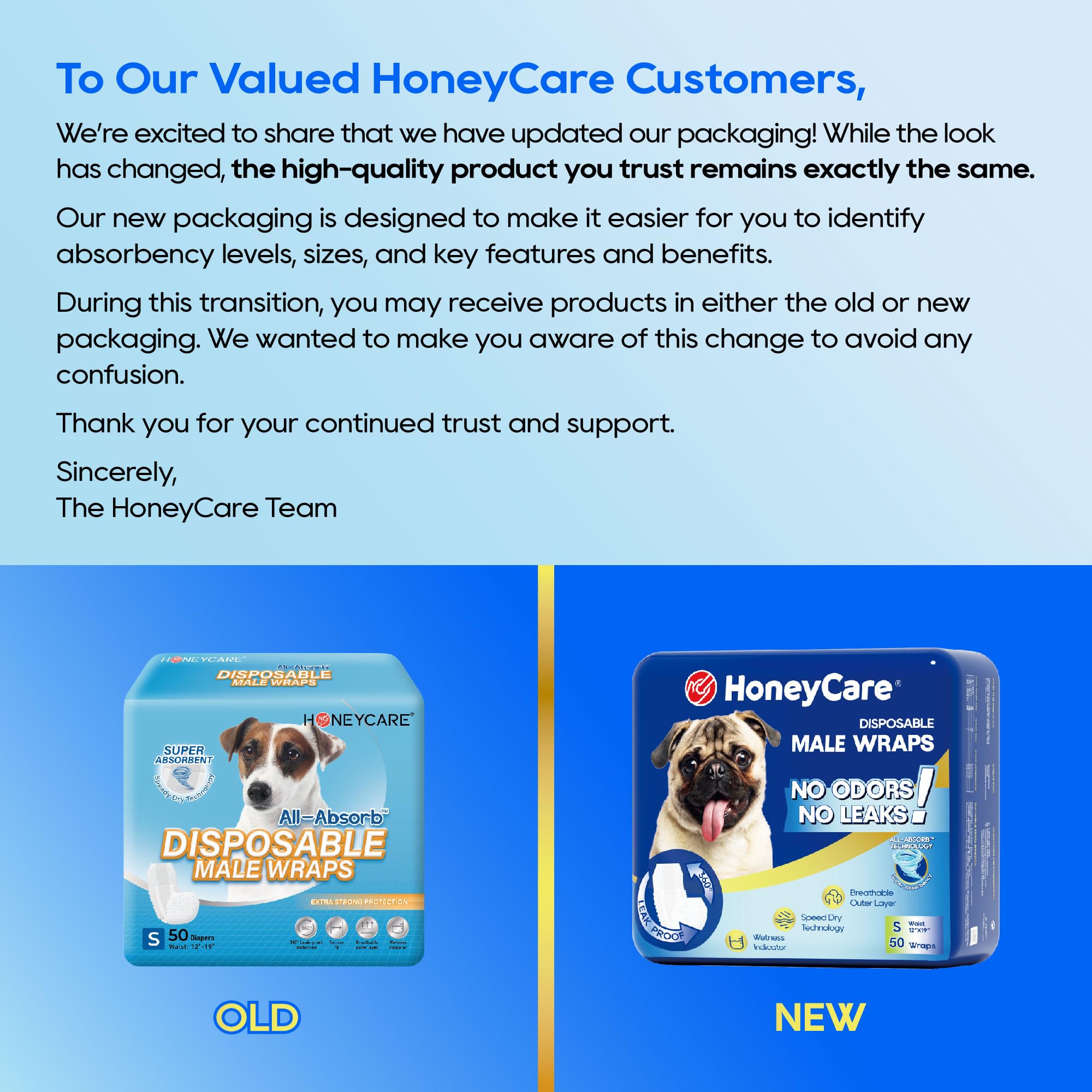 HONEY CARE vue latérale de la couche-culotte illustrant la coupe et maintien confortable
