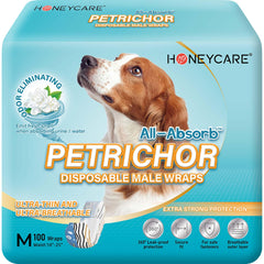 HONEY CARE paquet devant montrant 100 unités et bénéfice rangement pratique