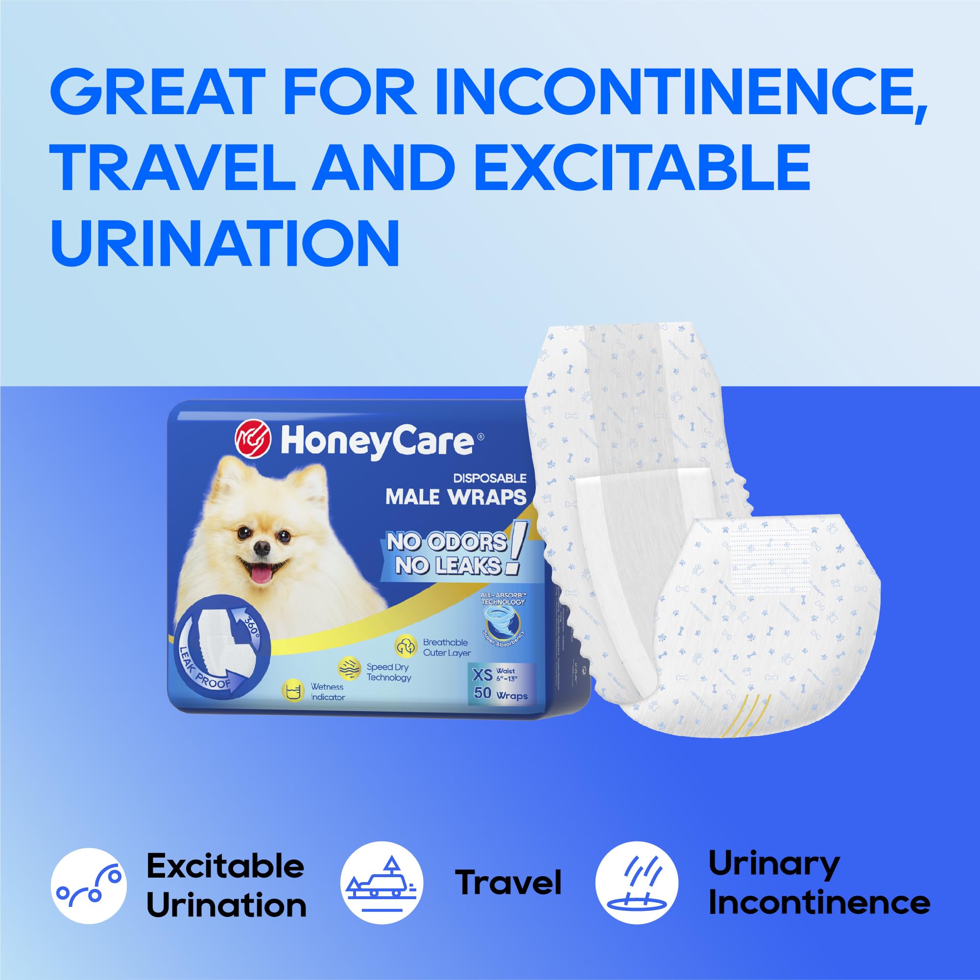 HONEY CARE emballage 50 unités présenté pour achat économique