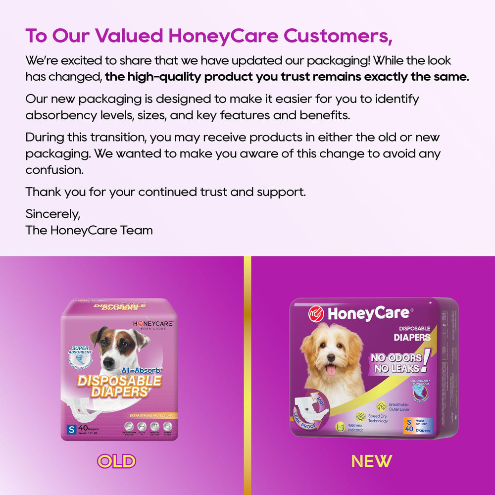 HONEY CARE gros plan du cœur absorbant montrant absorption rapide et sécurité