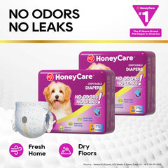 HONEY CARE indicateur d’humidité visible précisant quand changer la couche