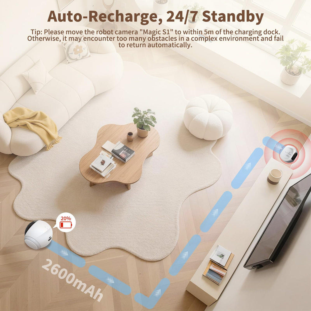 Honey Tour station de charge illustrée pour recharge automatique sans souci