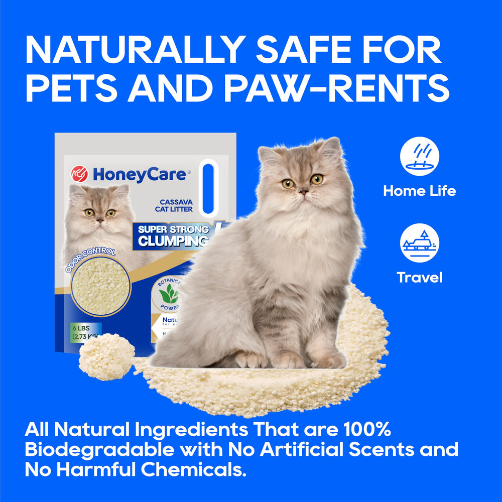 HONEY CARE échantillon de motte compacte prouvant agglomération efficace