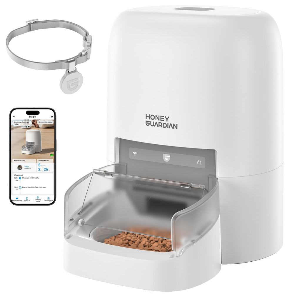 HoneyGuaridan vue frontale du distributeur montrant le design sécurisé et pratique