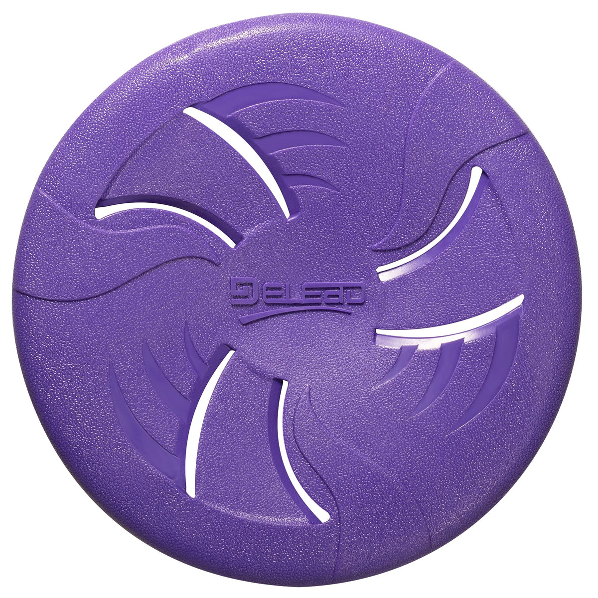 HONGEZEY disque face violette visible, jouet sûr pour lancer-rapporter