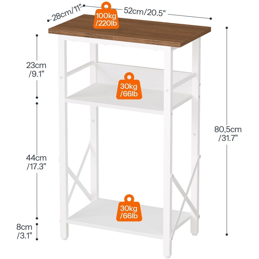 HOOBRO meuble soutenant aquarium 10 gallons, sécurité renforcée