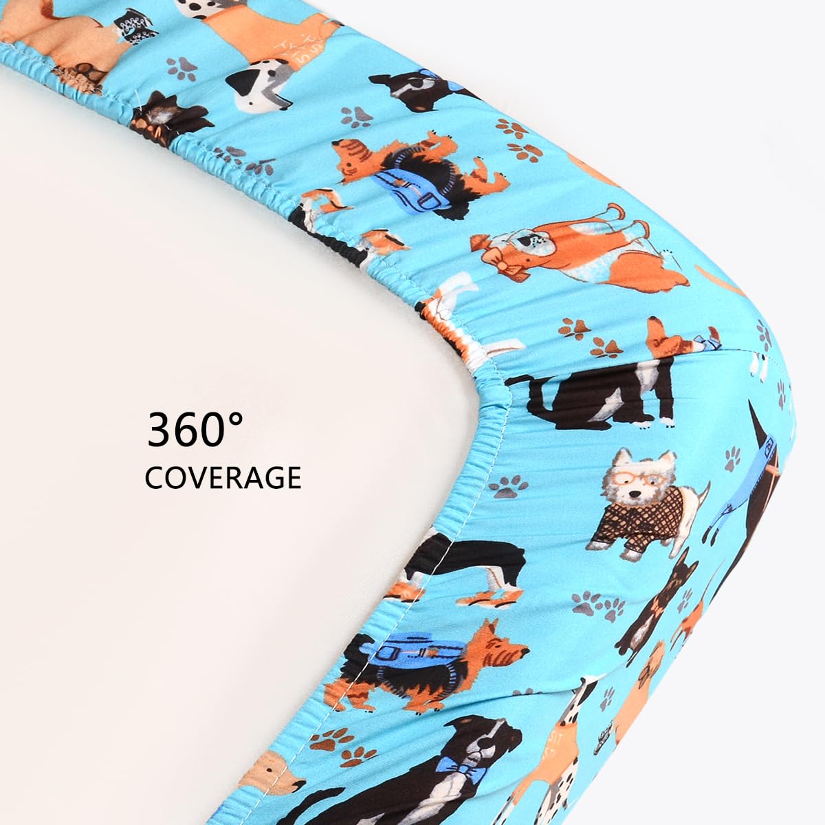 Hoopttay comparaison taille montrant couverture adaptée lits petits/moyens
