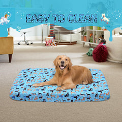 Hoopttay housse posée sur un lit de chien illustrant usage domestique