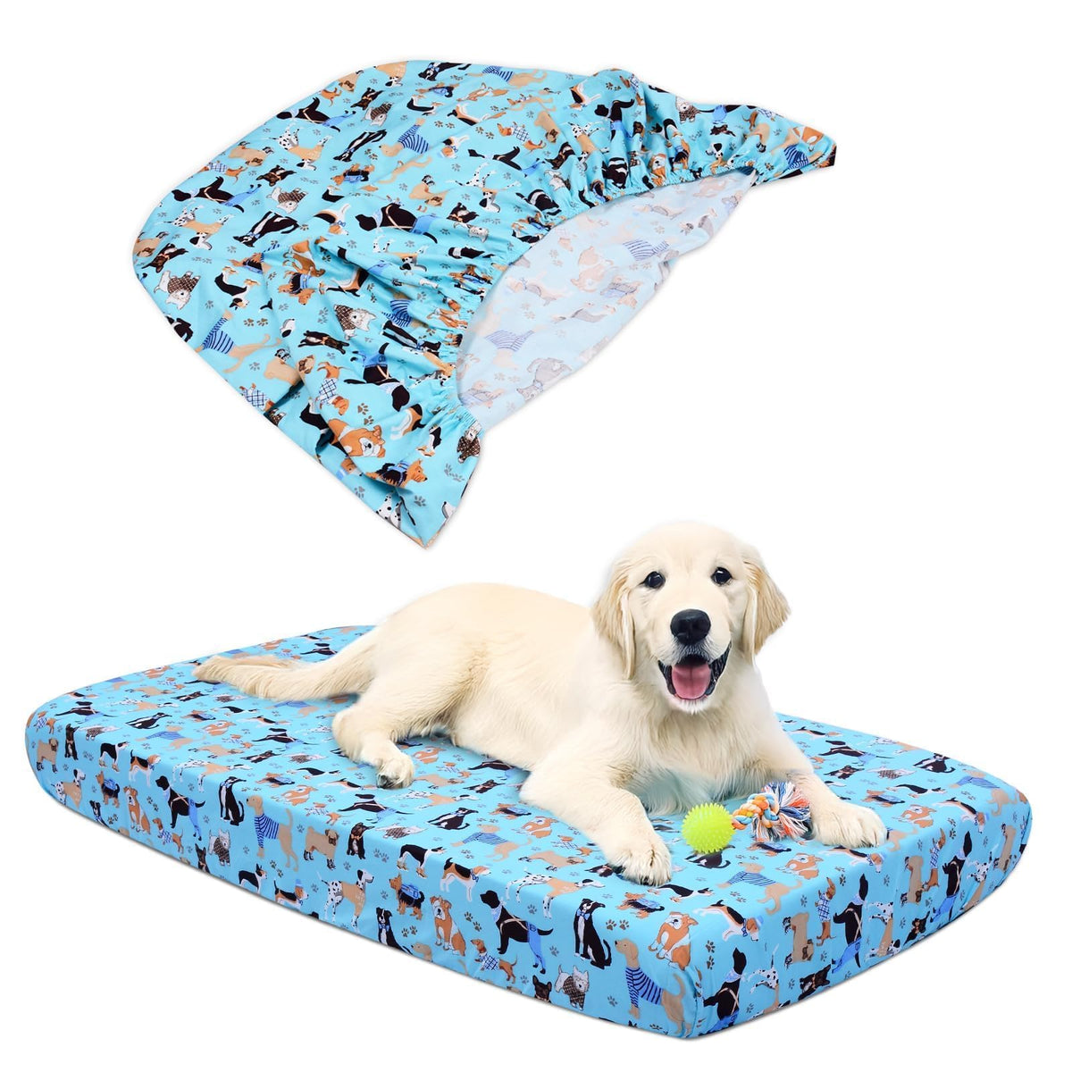 Hoopttay housse face avant montrant design et protection du lit