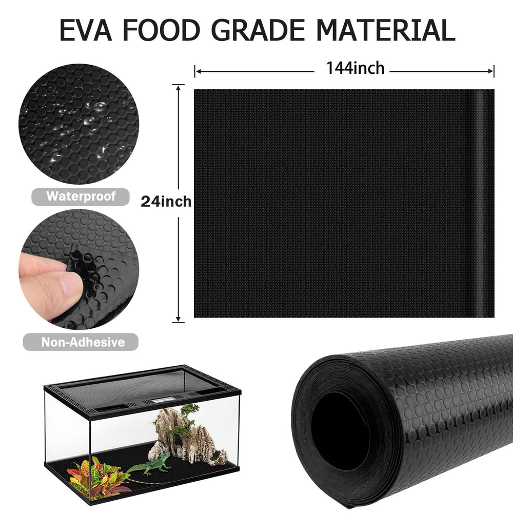 Hoplaep comparaison échelle montrant le tapis adapté à 120 gallons