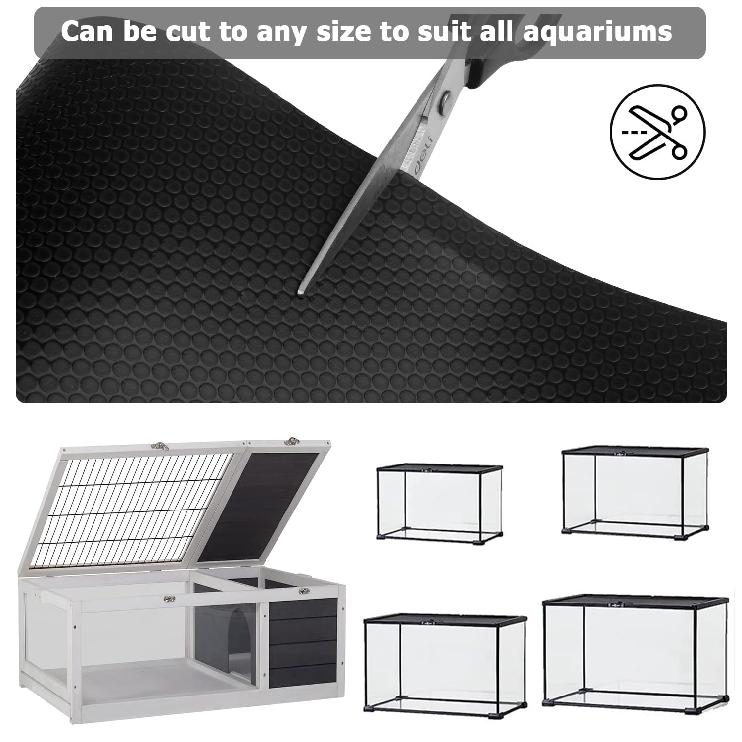 Hoplaep angle et bord du tapis, matériau durable et nettoyable