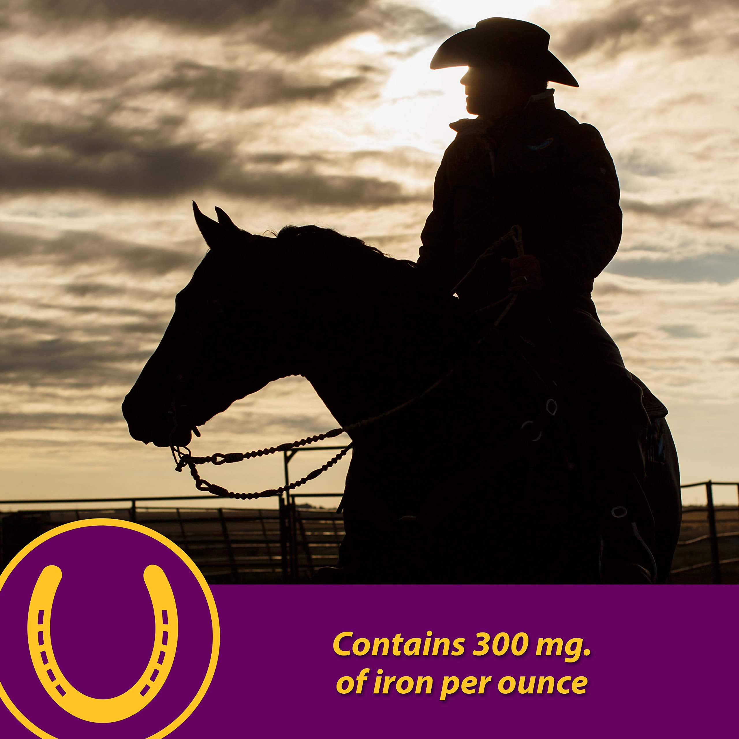 Horse Health Red Cell mélange dans la ration montrant compatibilité alimentation quotidienne
