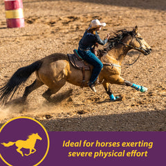 Horse Health comparaison de portion ½ oz sur cuillère pour dosage précis