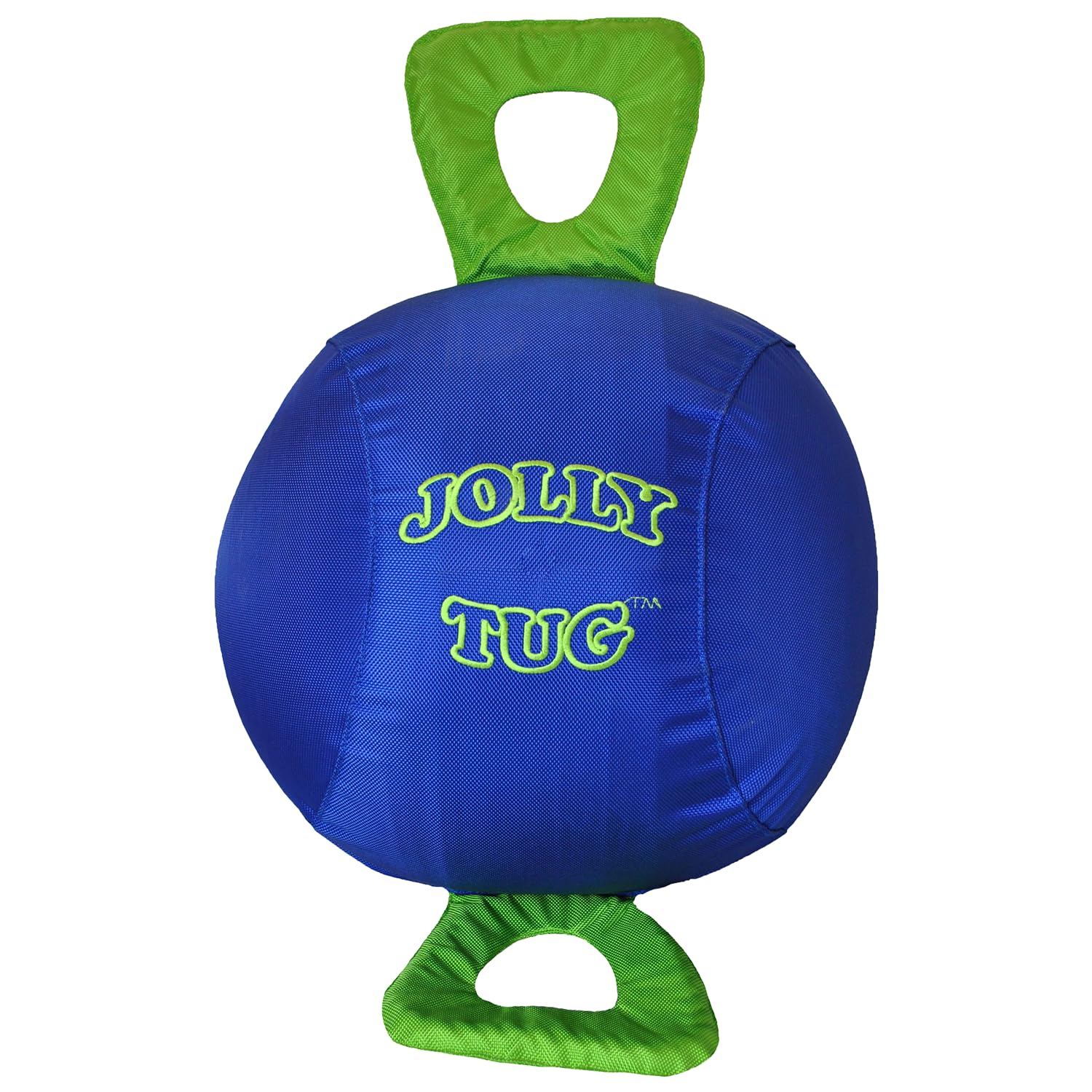 Horsemen's Pride vue de face du Jolly Tug bleu montrant la taille visible et durable