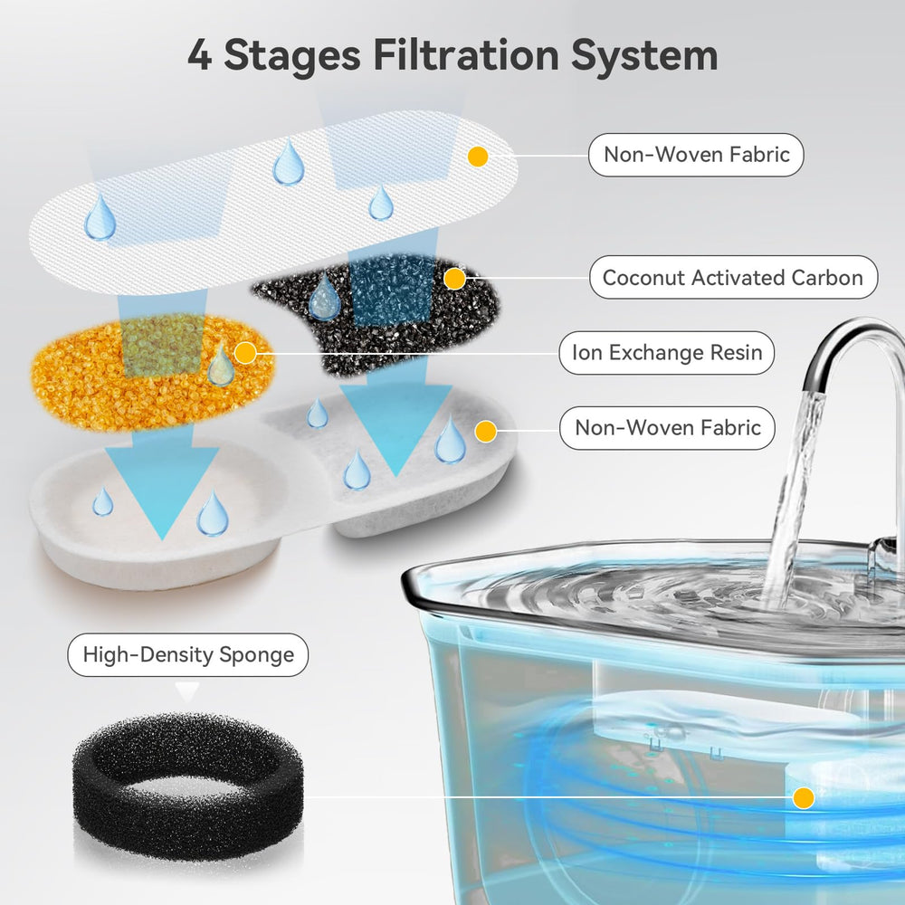 Hoscabss éponge de filtration proche illustrant capture des débris
