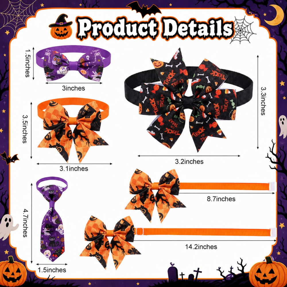 Chien portant bandana Hosuly pour un look Halloween pratique et adorable