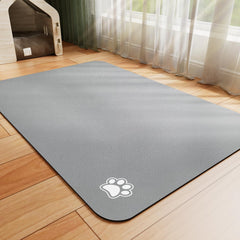 HotLive tapis face avant Paw Grey protégeant le sol efficacement