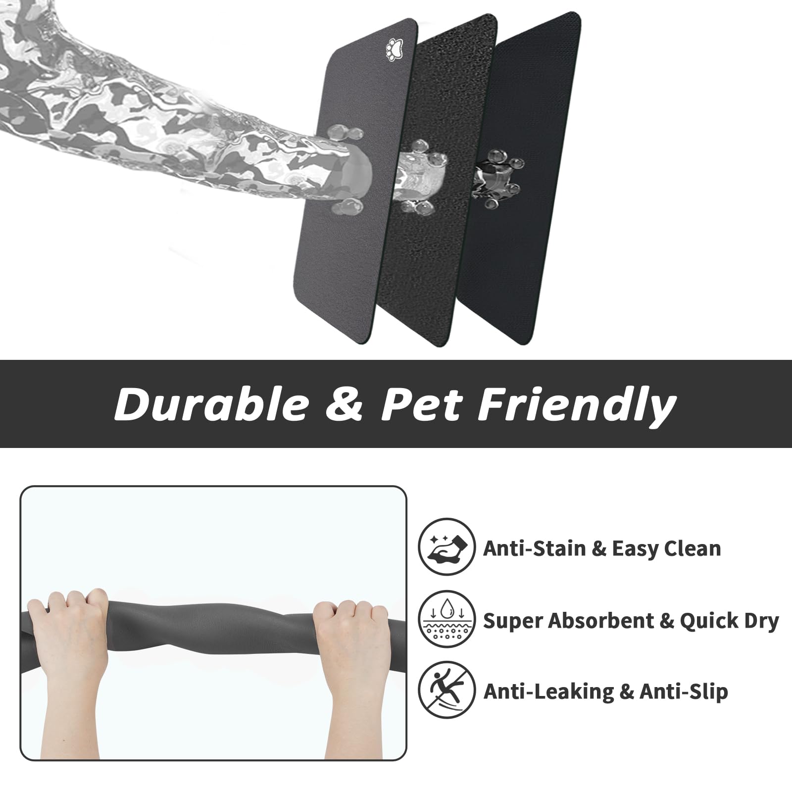 HotLive tapis en cuisine lifestyle facilitant nettoyage et confort animal