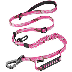 Hotsky laisse rose camo vue frontale, style et durabilité