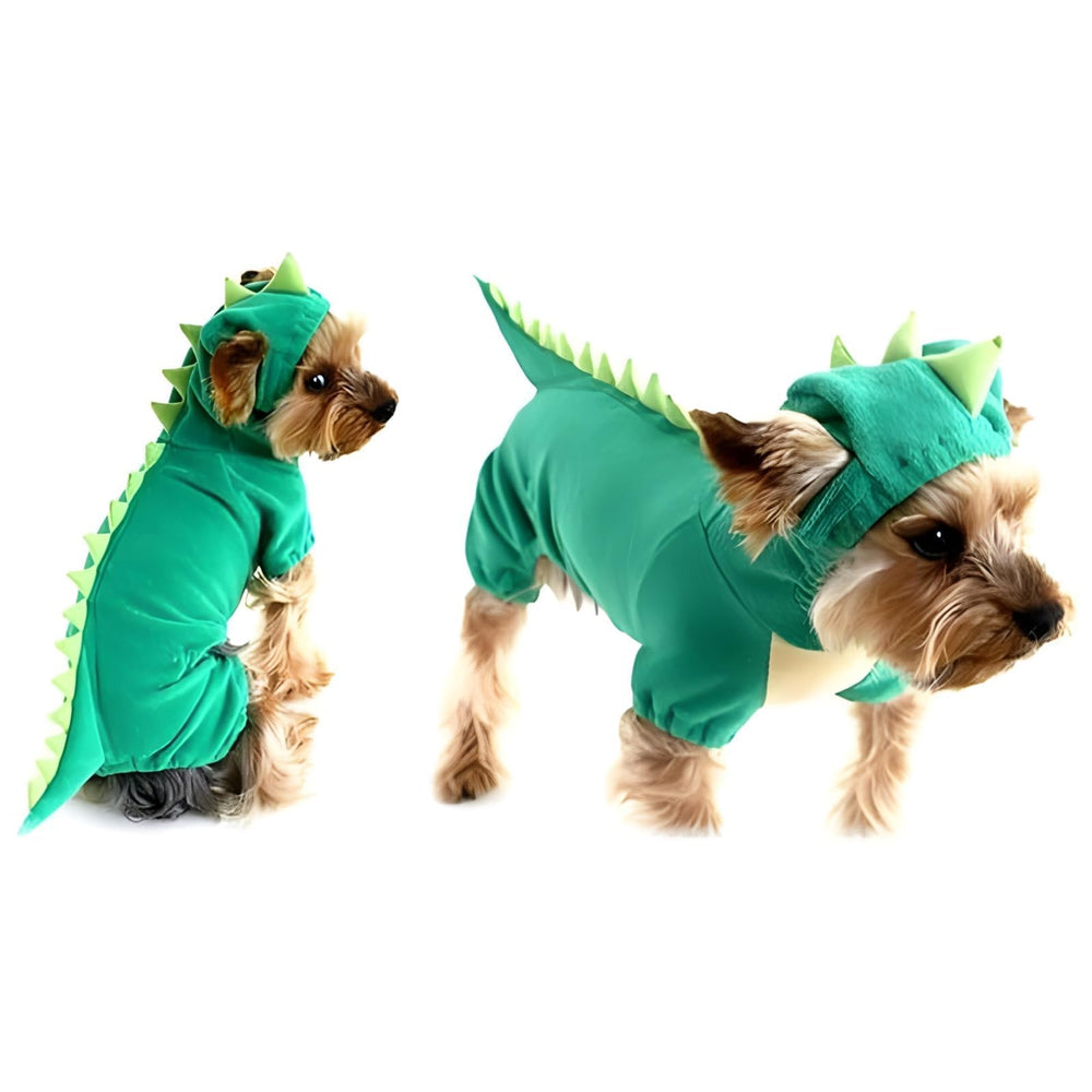 Hotumn hoodie dinosaure queue cousue pour apparence complète et stable