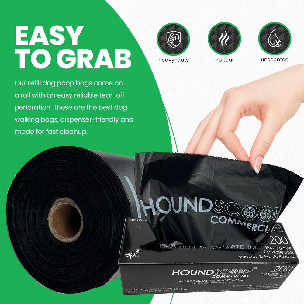HOUNDSCOOP comparaison taille sac et main pour une couverture complète utile