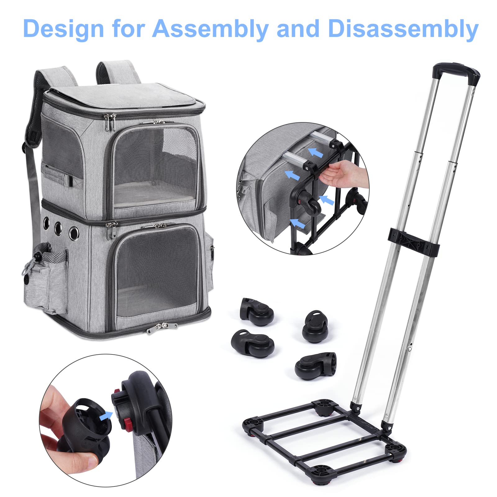 HOVONO comparaison taille du transporteur pour choix adapté