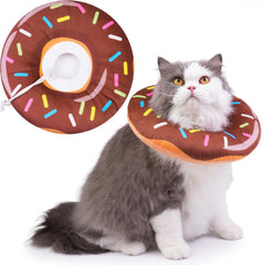 Hpetppy collier donut face avant montrant confort et maintien